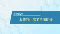 2026年人教版高考化学一轮复习课件 第8章 微专题20 水溶液中离子平衡图像