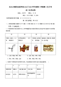 广东省汕头市潮阳实验学校2024-2025学年高二下学期第二次月考 化学试题含答案