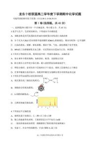 黑龙江省龙东十校联盟2024-2025学年高二下学期期中考试化学试题（PDF版附答案）