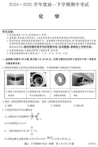 广东省深圳市2024-2025学年高一下学期期中考试化学试题（PDF版附解析）
