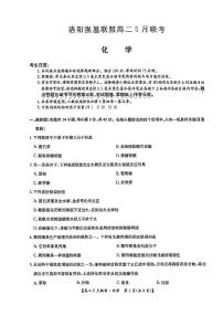 河南省洛阳市强基联盟2024-2025学年高二下学期5月联考化学试题（PDF版附解析）