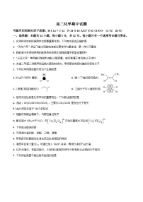 吉林省梅河口市第五中学2024-2025学年高二下学期5月期中考试化学试题（Word版附答案）