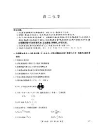 河南省南阳市九师联盟2024-2025学年高二下学期6月期末考试化学试题