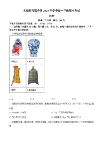 湖南省名校联考联合体2023-2024学年高一下学期期末考试化学试题.zip