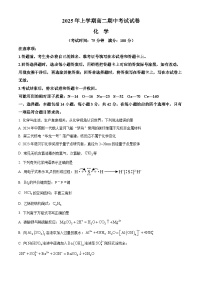 湖南省娄底市2024-2025学年高二下学期4月期中考试化学试题