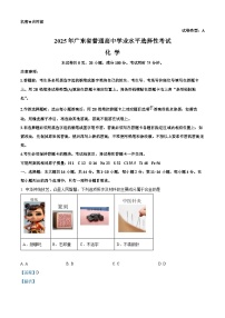 2025年高考真题——化学（广东卷）试题（Word版附解析）