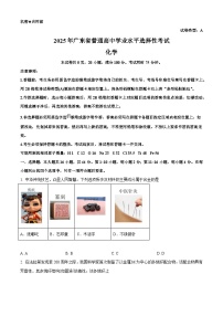2025年高考广东卷化学高考真题+答案（参考版）