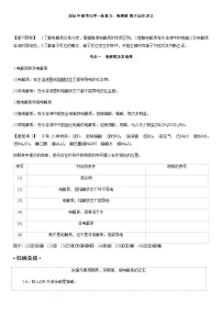 2026年高考化学一轮复习：电解质 离子反应 讲义 含答案