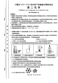 湖北省十堰市2024-2025学年高二下学期期末考试化学试卷