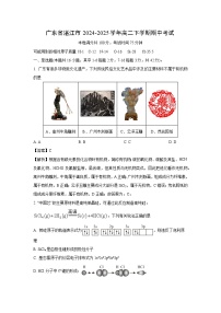 【化学】广东省湛江市2024-2025学年高二下学期期中考试（解析版）