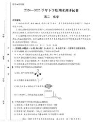 河南省2024-2025学年高二下学期期末测评化学试题（含答案）含答案解析