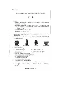 河南省焦作市普通高中2024-2025学年高二上学期期中考试化学试卷