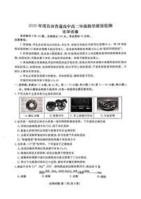 化学-广东省茂名市2024-2025学年高二下学期期末教学质量监测试题和答案