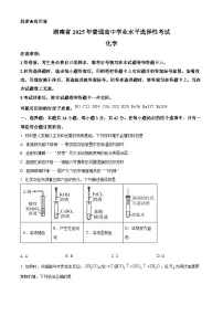 2025年湖南高考真题化学试题（原卷版+解析版）