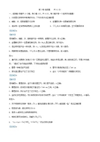 四川省眉山市仁寿县2024_2025学年高一化学上学期11月期中试题含解析