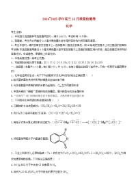 山西省2024_2025学年高三化学上学期12月质量检测卷