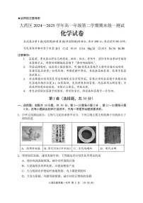 广东省大湾区2024-2025学年高一下学期期末考试 化学 PDF版含答案