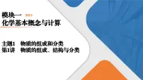 2026年高考化学第一轮总复习导学案--第1讲　物质的组成、结构与分类（含答案）
