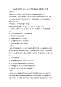 山东省日照市2024-2025学年高二下学期期中考试化学试卷（解析版）