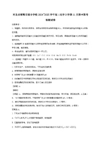 河北省邯郸市部分学校2024_2025学年_高二化学上学期11月期中联考检测试卷[有解析]