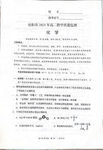 湖南省岳阳市2024-2025学年高二下学期期末考试化学试题（PDF版附答案）