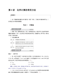 高考化学精品【一轮复习】讲义练习第二章 第九讲 化学计算的常用方法
