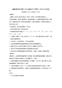 湖南省部分学校2025届高三下学期5月百万大联考化学试卷（解析版）