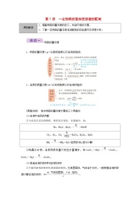 2026版高考化学一轮总复习知识梳理第二章物质的量第七讲一定物质的量浓度溶液的配制考点一物质的量浓度试卷