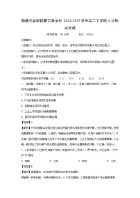 新疆巴音郭楞蒙古自治州2024-2025学年高二下学期6月期末考试 化学试卷（解析版）