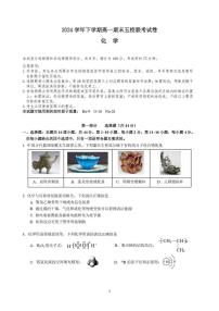 广东省五校联考2024-2025学年高一下学期期末化学试题（含答案）