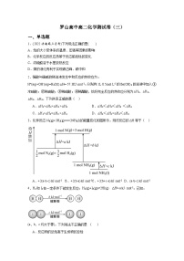 河南省信阳市罗山县高级中学2024-2025学年高二上学期9月月考+化学试题