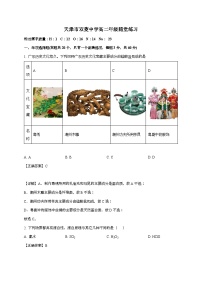 天津市双菱中学2025~2026学年高二上学期开学练化学试题（含解析）