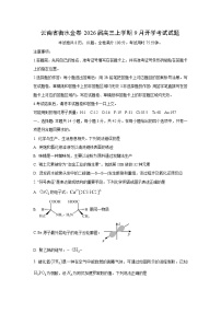 云南省衡水金卷2026届高三上学期9月开学考试化学试卷（学生版）