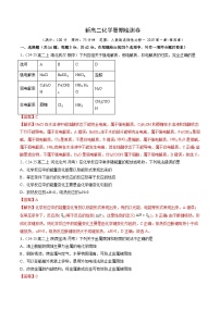 新高二化学暑期检测卷（教师版）-2025年新高二化学暑假衔接讲练 (人教版)