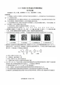 广东湛江2026届高三上学期10月调研化学试题+答案