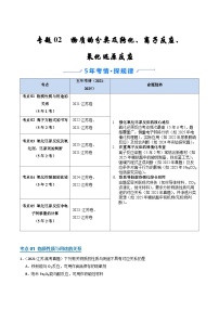 备战2026年高考近五年(2021-2025)高考化学真题分类汇编(江苏专用)专题02物质的分类及转化、离子反应、氧化还原反应(原卷版+解析版)