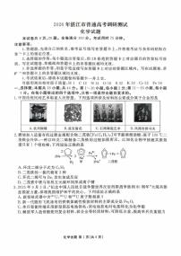 广东省湛江市2026届高三上学期10月调研测试化学试题+答案