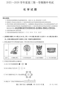 广东省部分学校2026届高三上学期11月期中联考化学试卷（含答案）