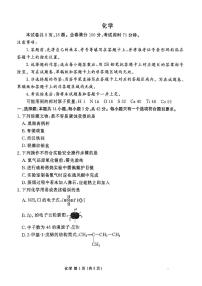 云南省玉溪第三中学2025-2026学年高三上学期第一次模拟测试+化学试题（高考模拟）