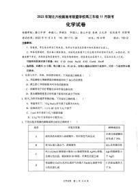 湖北省六校联盟2026届高三上学期11月联考化学试题+答案