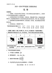 河南省三门峡市2025-2026学年高三上学期11月考试化学试卷