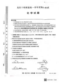 黑龙江省龙东十校联盟2025-2026学年高一上学期期中考试化学试题含答案