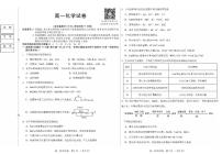 黑龙江省绥化市新时代2025-2026学年高一上学期11月期中联考化学试卷（含答案）