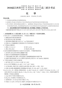 江西省九校重点中学2026届高三年级上学期11月第一次联合考试化学试卷+答案