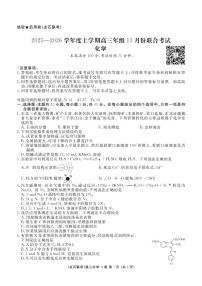 辽宁省点石联考2025—2026学年度上学期高三年级11月份联合考试化学试卷(A版)