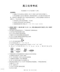 陕西省部分学校2025-2026学年高三上学期11月联考化学试题（PDF版附答案）