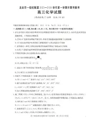 福建省龙岩市一级校联盟2026届高三上学期12月半期考化学试卷+答案