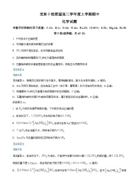 黑龙江省龙东十校联盟2025-2026学年高三上学期期中考试化学试卷（Word版附解析）