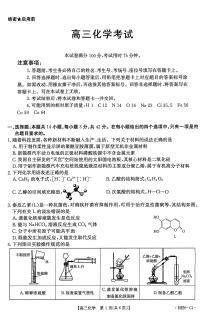 河南金太阳2026届高三上学期11月联考化学试题（含答案）