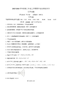 河北衡水中学2025-2026学年高二上学期期中化学试题（Word版附解析）
